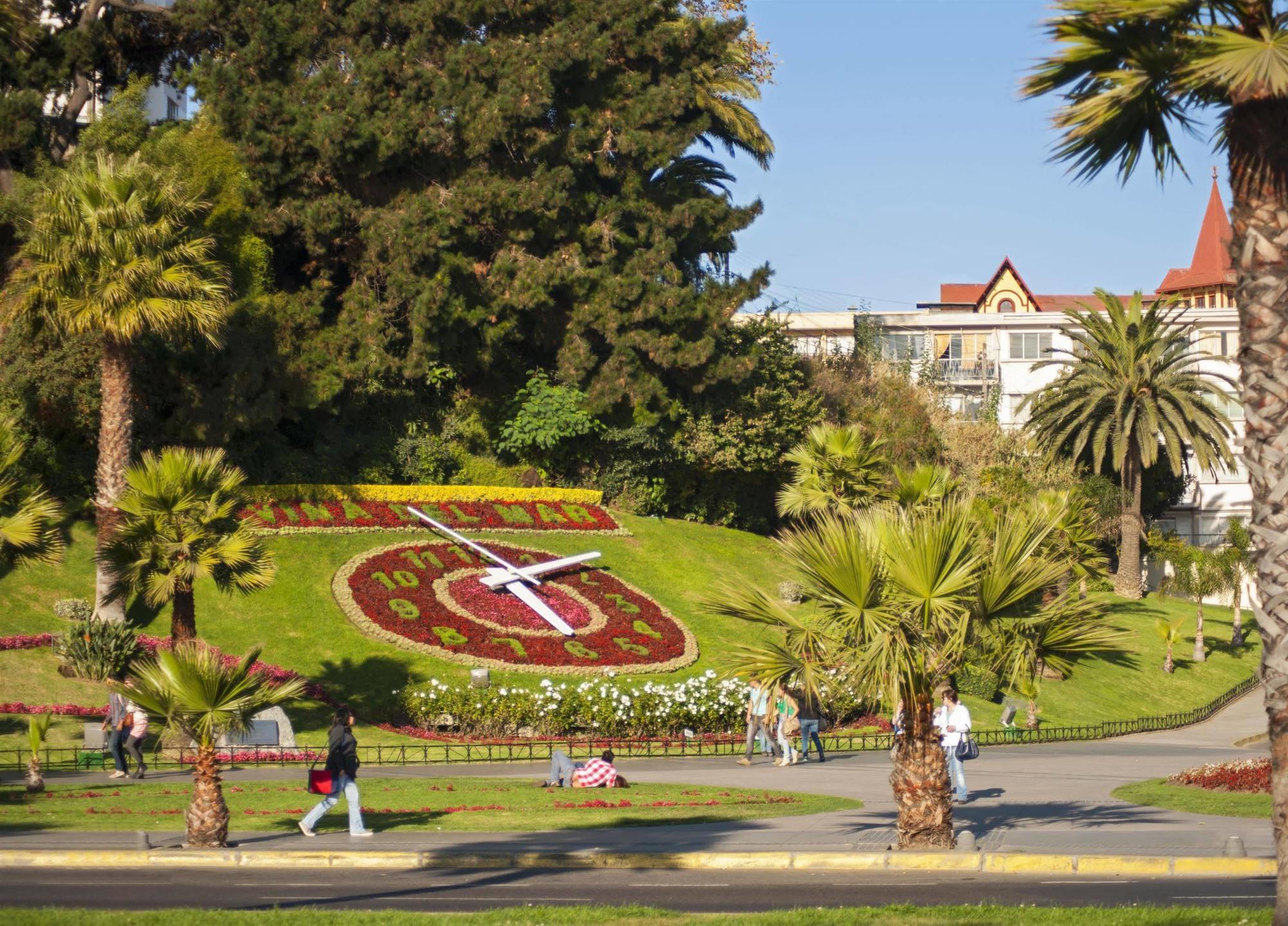 Sheraton Miramar Hotel & Convention Center Vina del Mar Eksteriør billede Flower Clock in Melilla